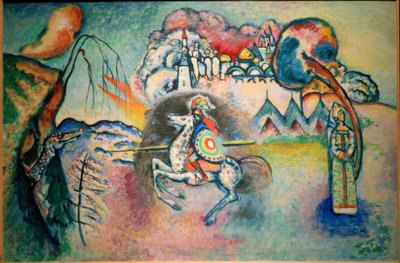 Rider, St. George by Wassily Kandinsky
